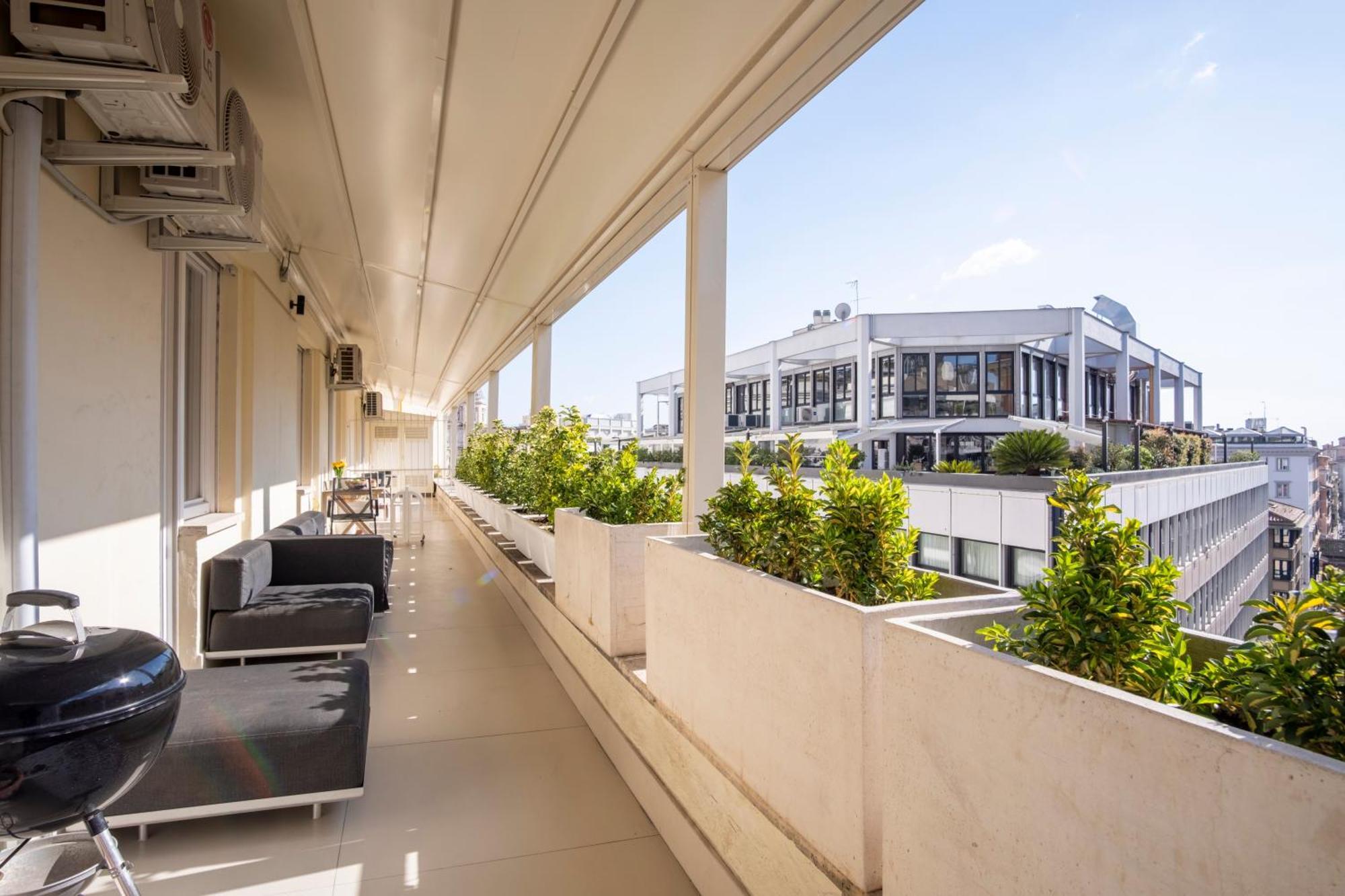 Elegantis Penthouse In The Heart Of With Private Terrace And View Apartamento *